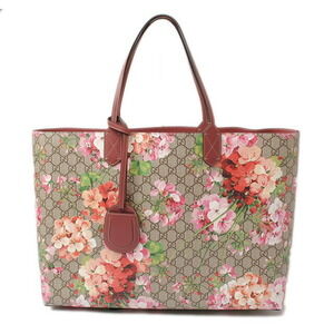 Gucci GG Blooms Rose Pink reversible tote bag